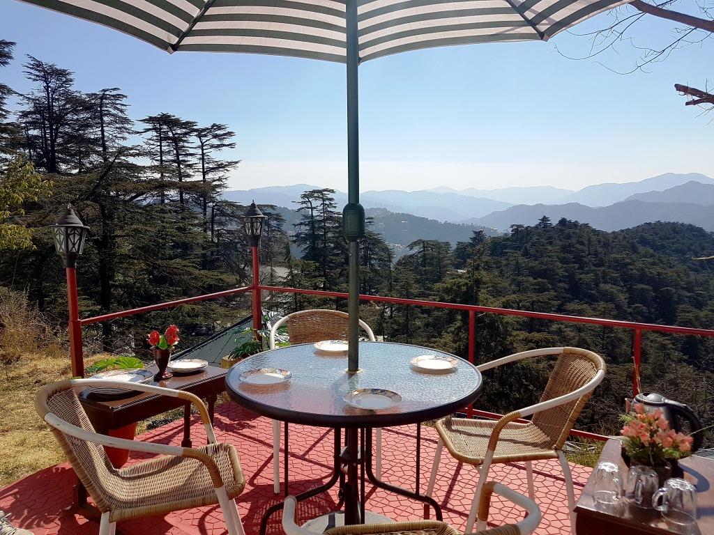 Uninterrupted and Breathtaking view of the Tara Devi Hill side, Shimla